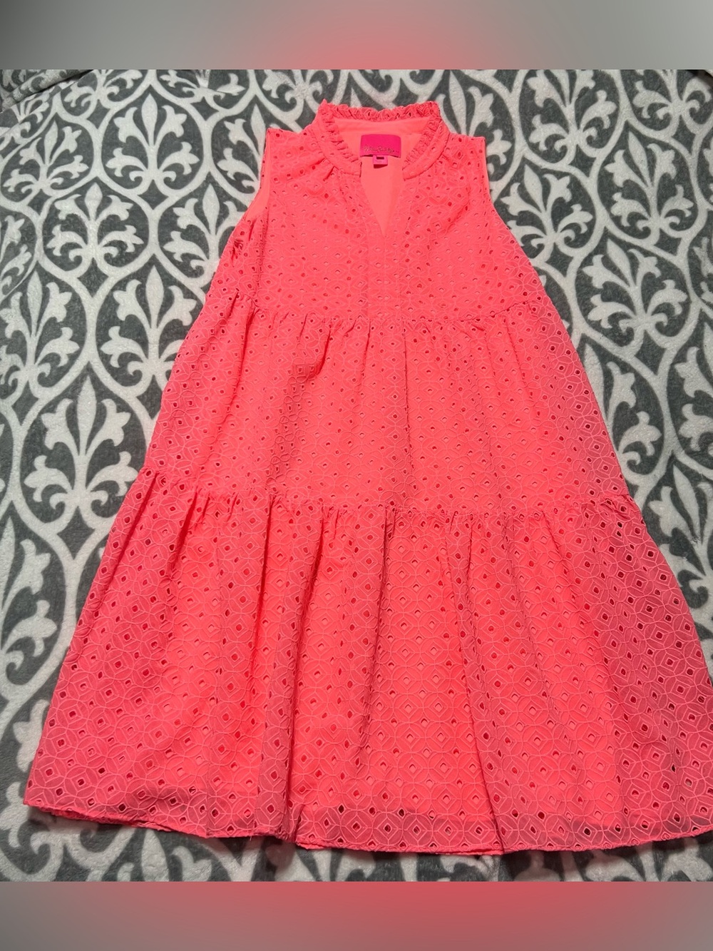 Lilly Pulitzer Novella Eyelet Swing Dress